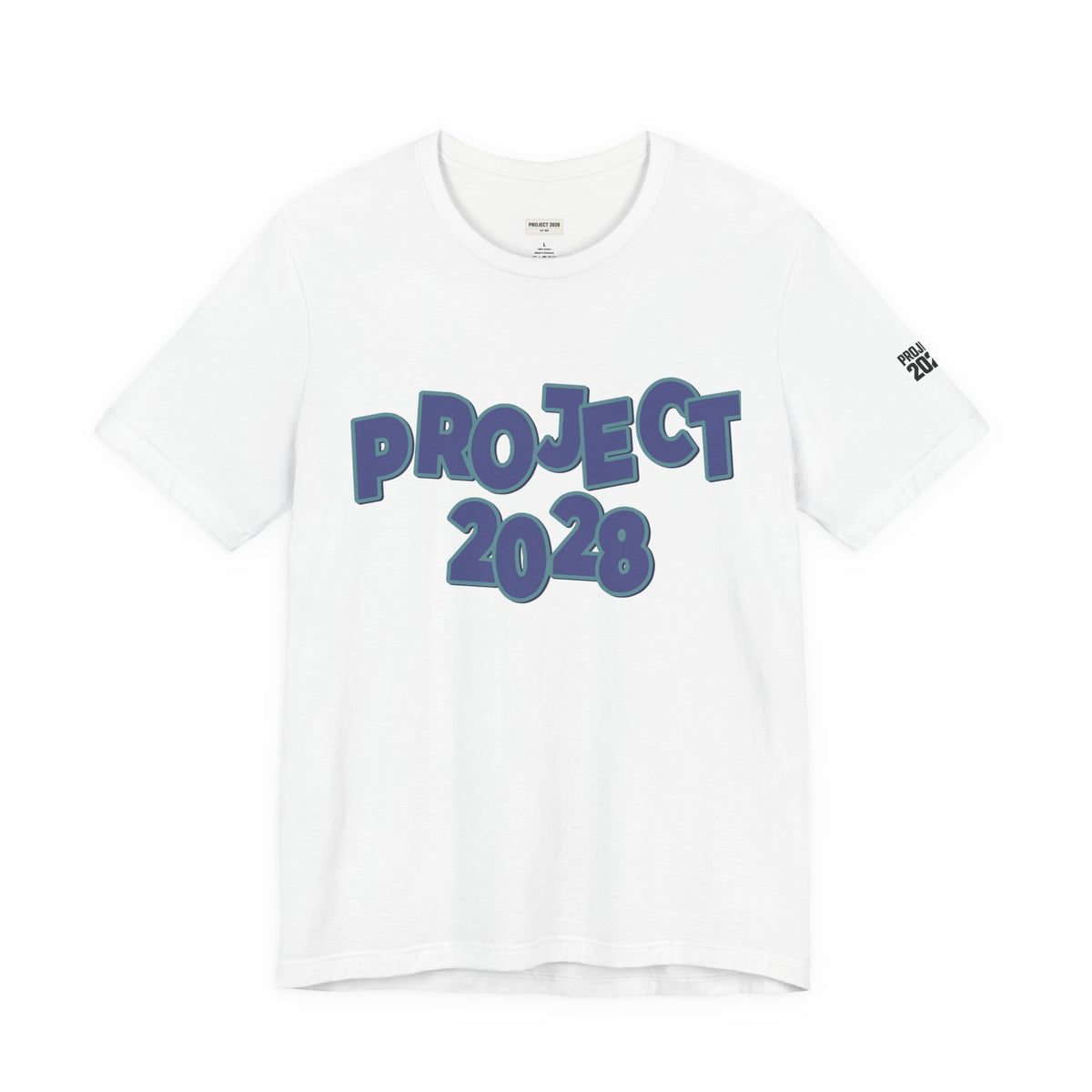 Project 2028 T-Shirt — Protect Democracy Graphic Tee - Make a Statement Without Saying a Word!