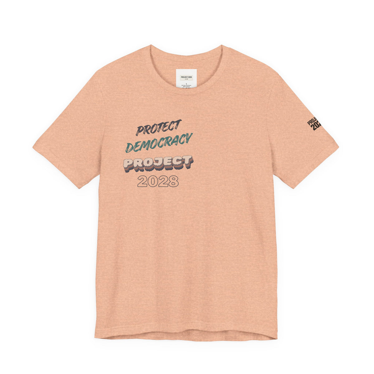 Protect Democracy "Project 2028" Tee - Make a Statement Without Saying a Word!