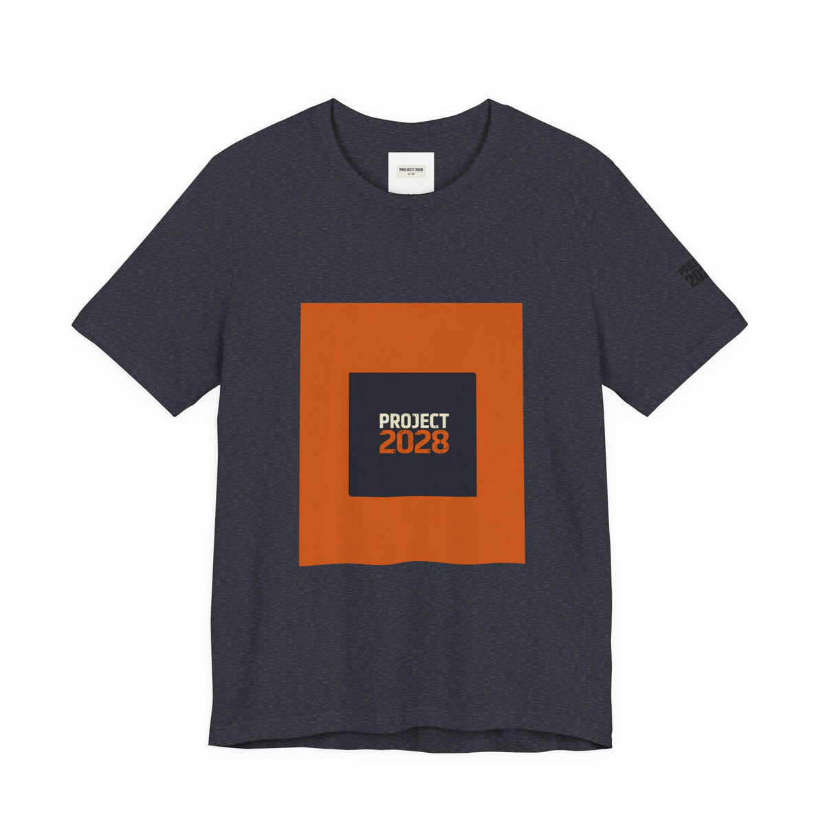 Project 2028 Tee — 'Democracy Isn't Automatic' Graphic T-Shirt - Make a Statement Without Saying a Word