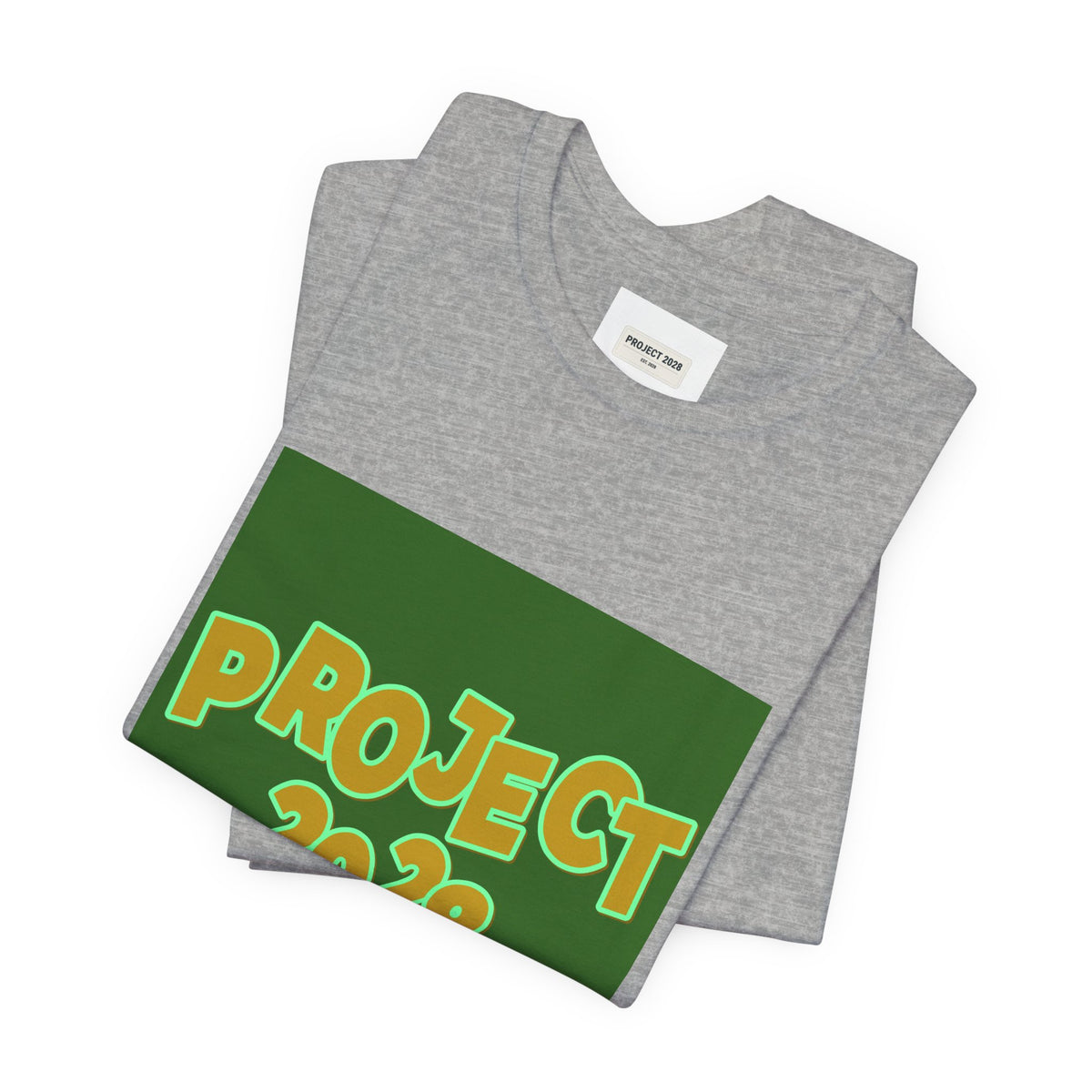 Project 2028 Tee — "Democracy Isn’t Automatic" Political Campaign T‑Shirt  - Make a Statement Without Saying a Word!