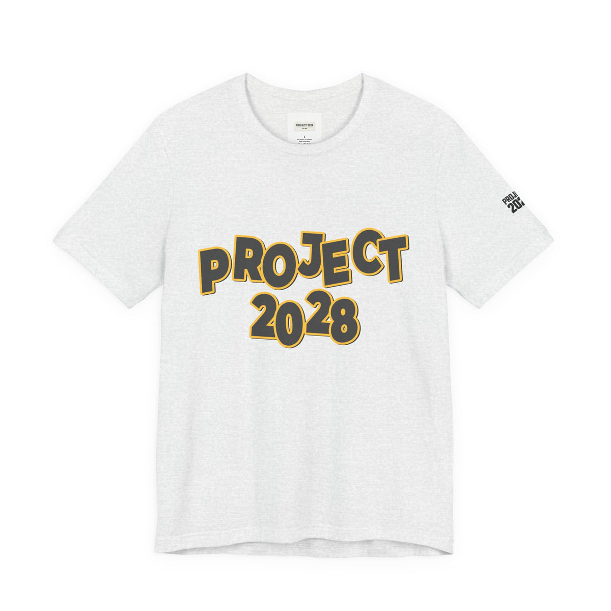 Project 2028 Graphic Tee — "Spirit Airlines Is Gone. Democracy Could Be Next. Vote Blue." Political Statement T-Shirt - Make a Statement Without Saying a Word!