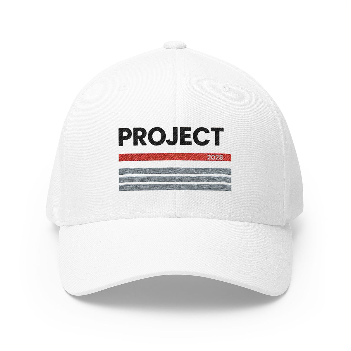 Civic Thread Embroidered Structured Cap — Minimal Everyday Baseball Hat - Make a Statement Without Saying a Word!