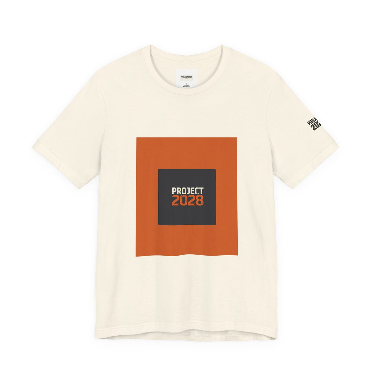 Project 2028 Tee — 'Democracy Isn't Automatic' Graphic T-Shirt - Make a Statement Without Saying a Word