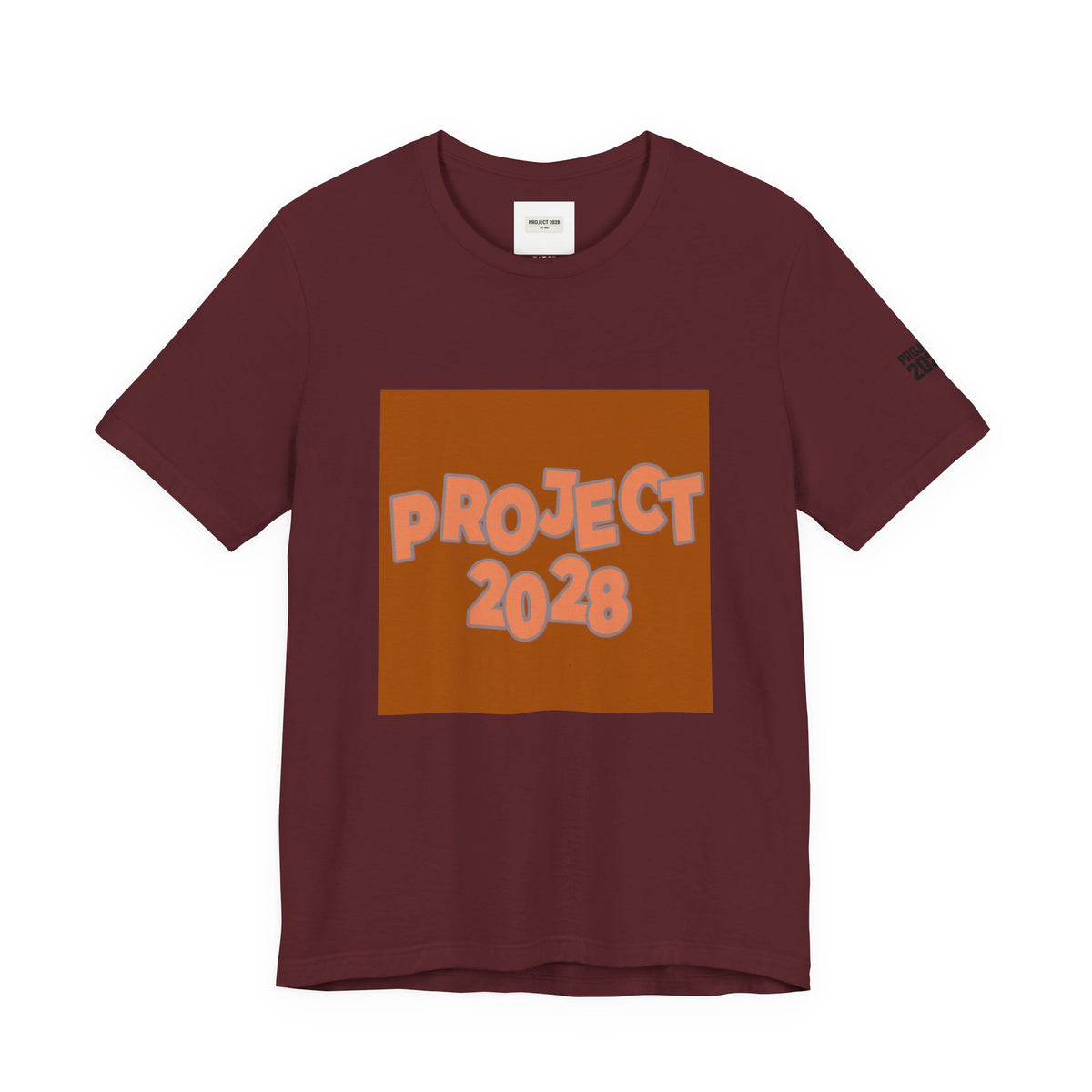 Project 2028 Tee — "Democracy Isn't Automatic" Political Awareness T‑Shirt - Make a Statement Without Saying a Word!