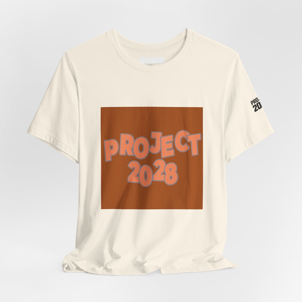 Project 2028 Tee — "Democracy Isn't Automatic" Political Awareness T‑Shirt - Make a Statement Without Saying a Word!